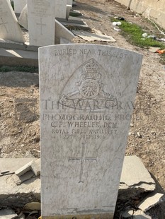 BAGHDAD (NORTH GATE) WAR CEMETERY - WHEELER, C F